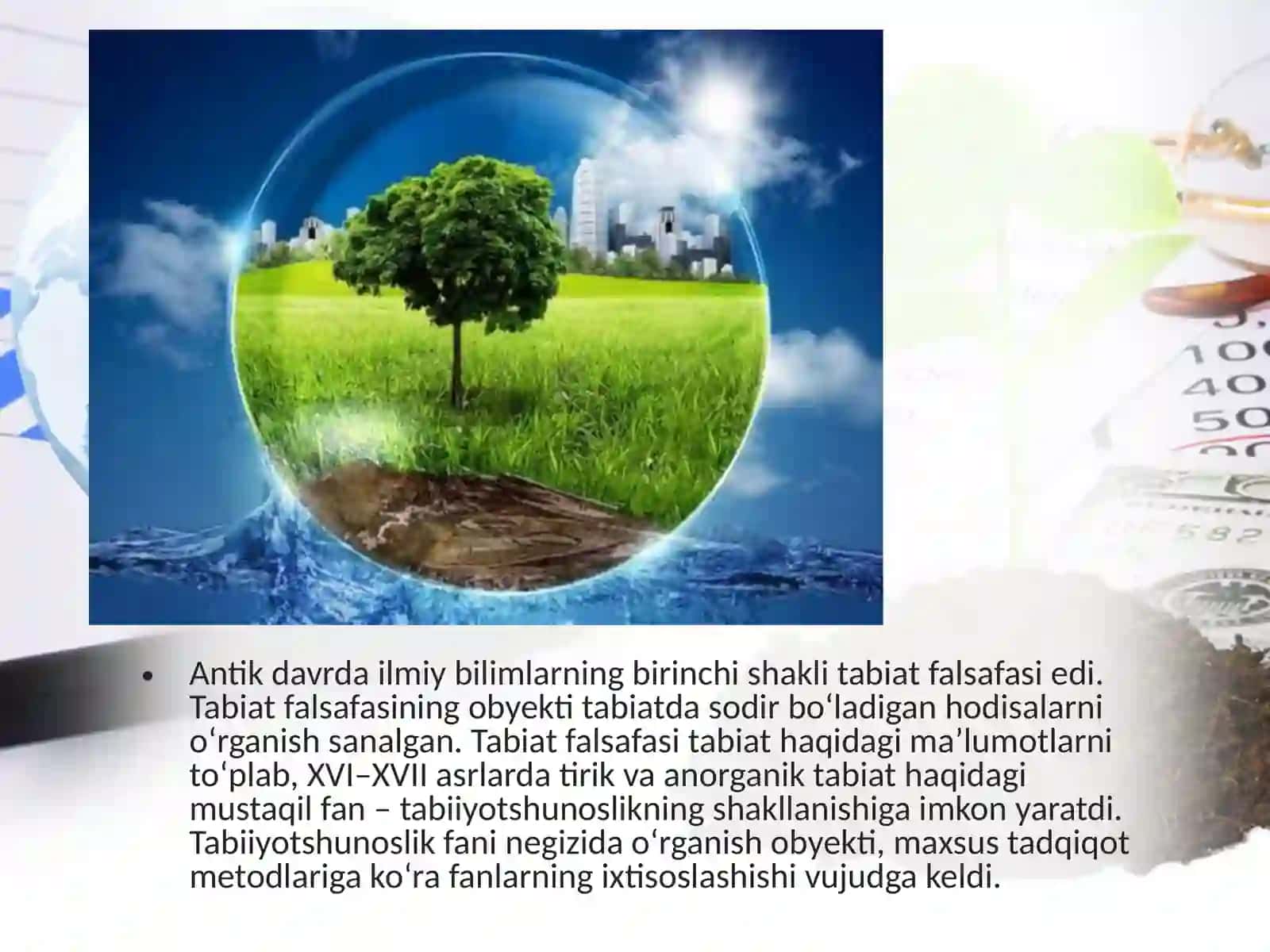 Biologik Tizimlar va Ekologiya - Dars Ishlanmasi 3