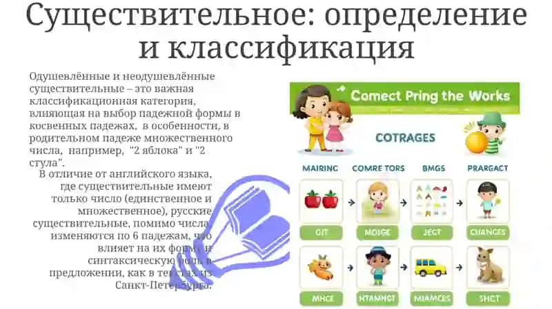 Существительное: определение и типы 3