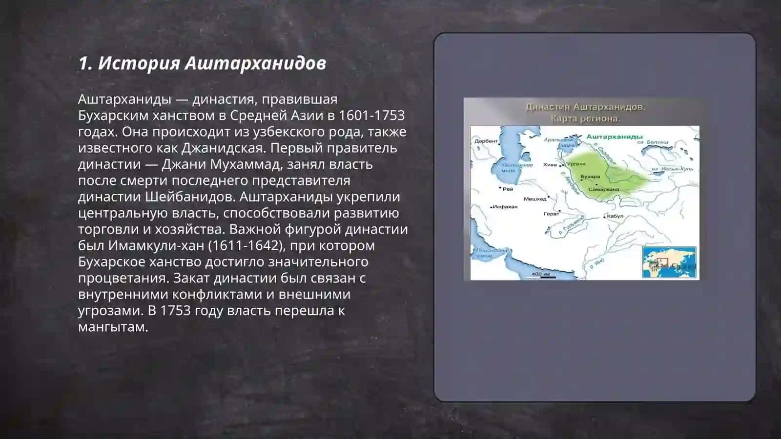 Система управления государство аштарханидов 3