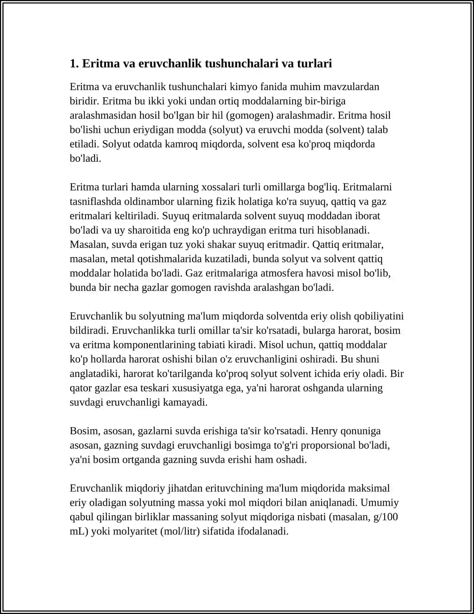 ERITMA VA ERUVCHANLIK MAVZUSI 3