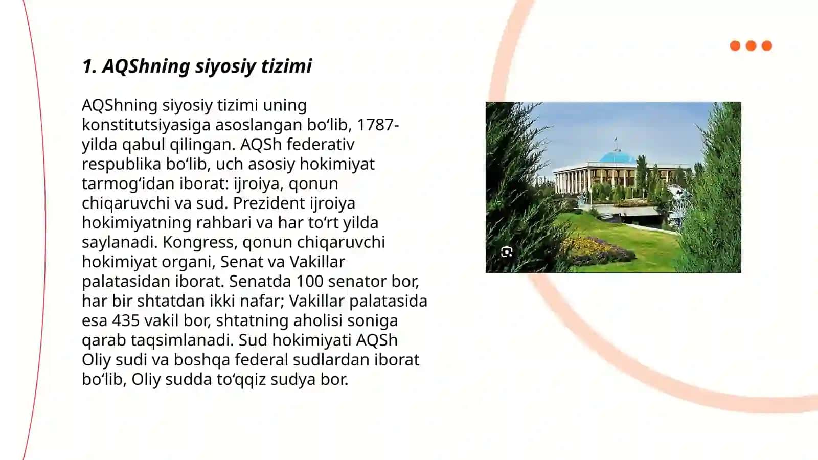 AQShning siyosiy tizimi 3