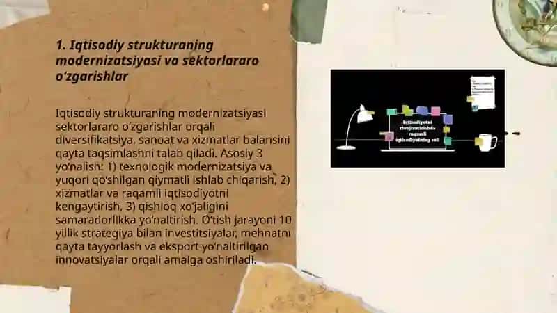 Milliy iqtisodiyotni modernizatsiya qilish jarayonlari 3