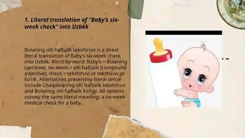 Bolaning olti haftalik tekshiruvi 3