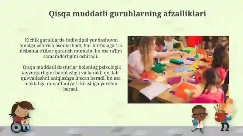 Bolalarni maktabga tayyorlash 3