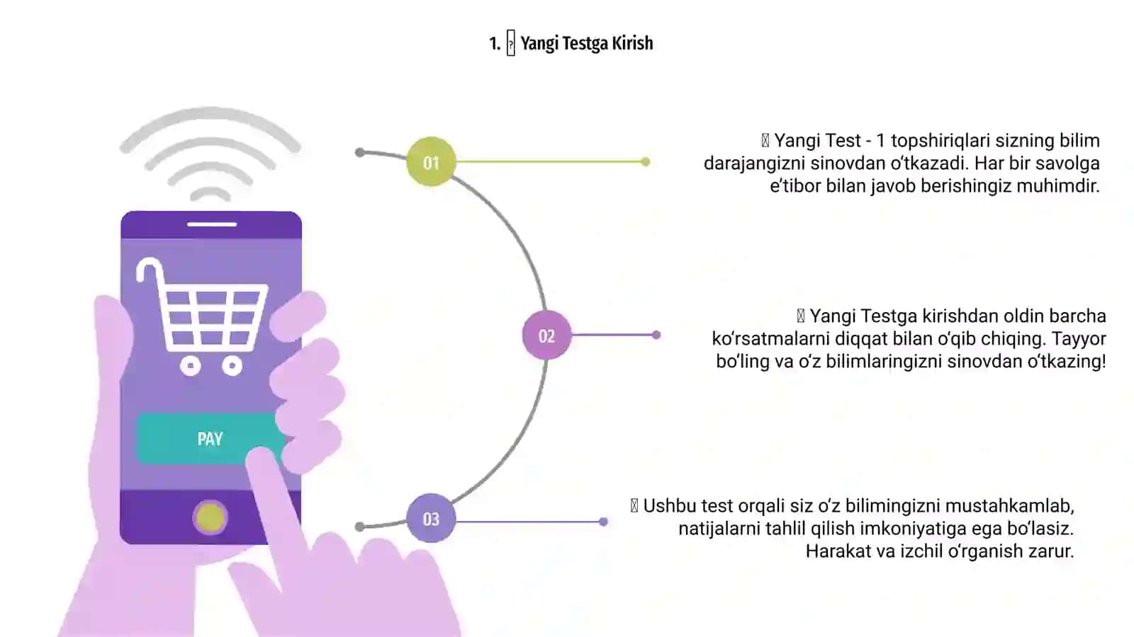 💠 Yangi Test 3