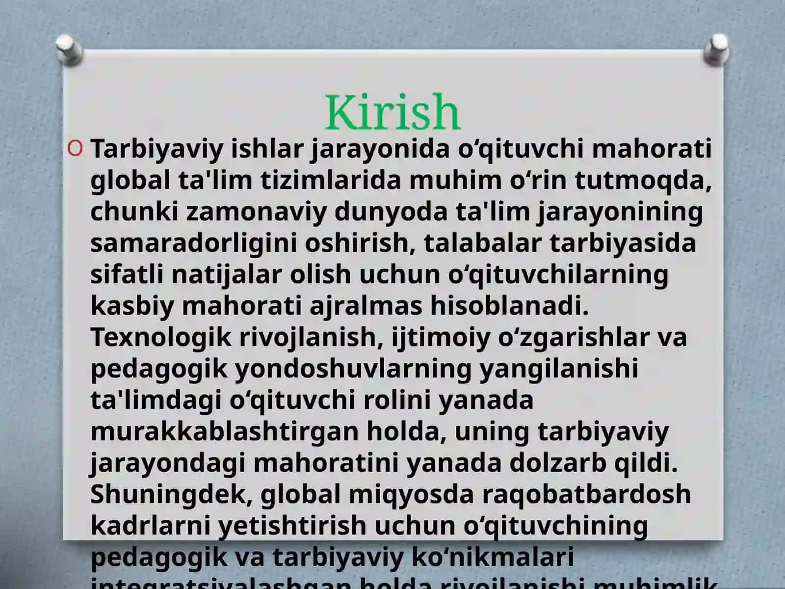 Tarbiyaviy ishlar jarayonida o‘qituvchi mahorati 3