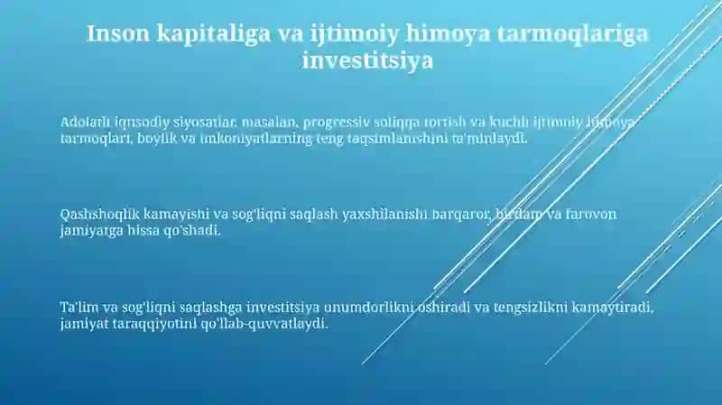 Adolatli iqtisodiy siyosat va uning jamiyat rivojlanishiga ta'siri 3