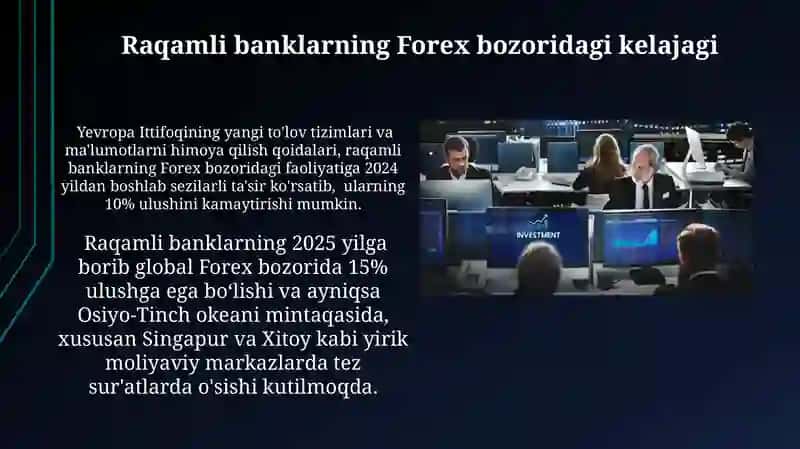 Raqamli banklarning Foreks bozoridagi ishtiroki 3