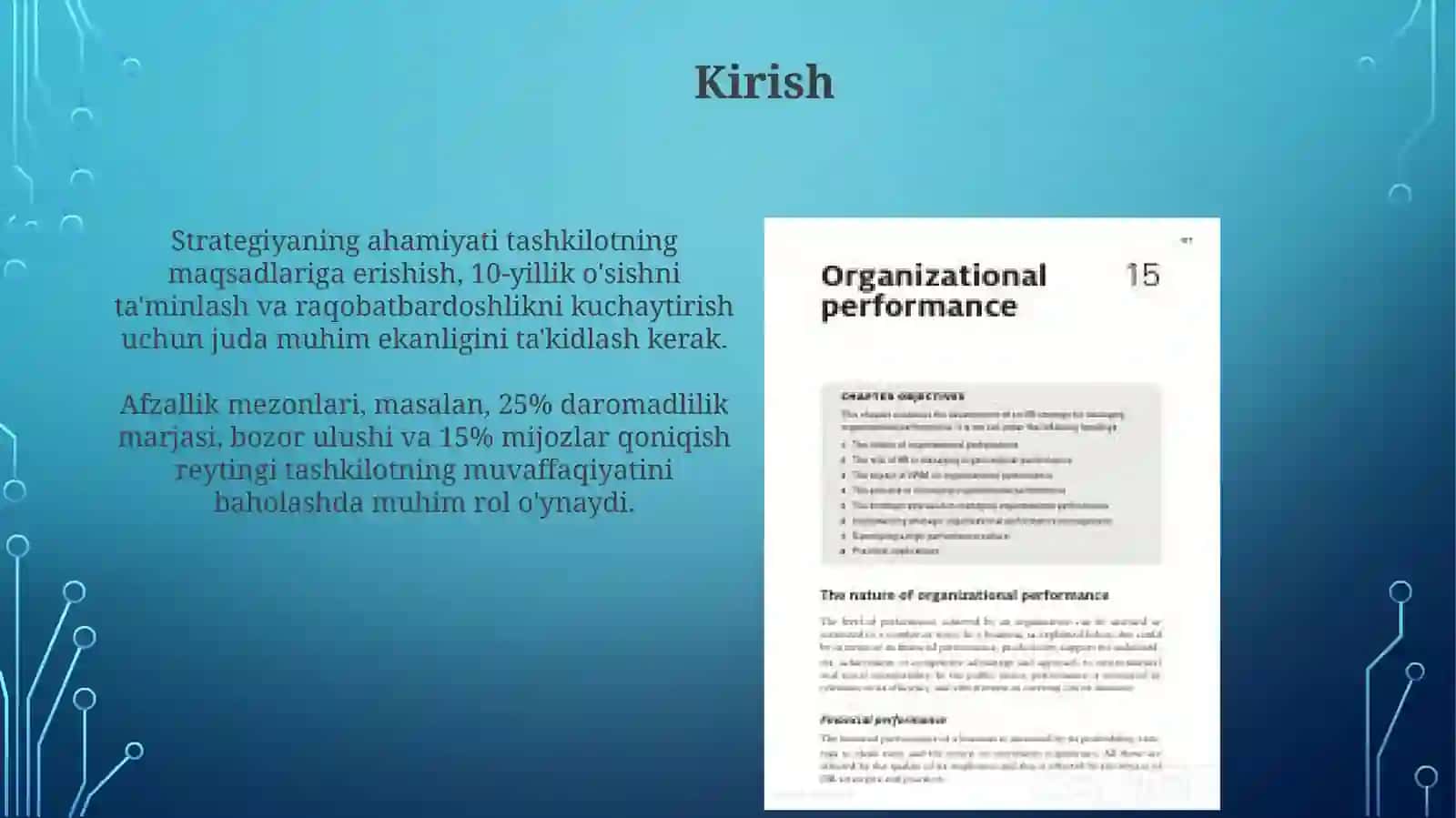 Strategiyaning ahamiyati va afzallik mezonlari 3