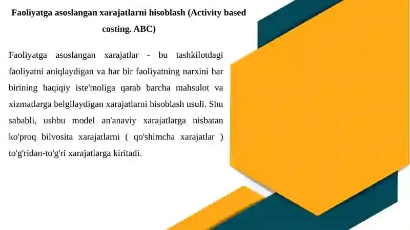 XARAJATLARNI HISOBLASHNING MUQOBIL TAMOYILLARI 3