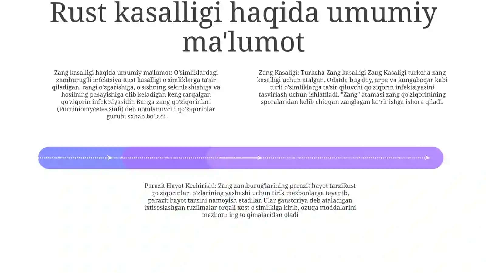 Zang Kasaligini ParazitHayotKechirishi 3