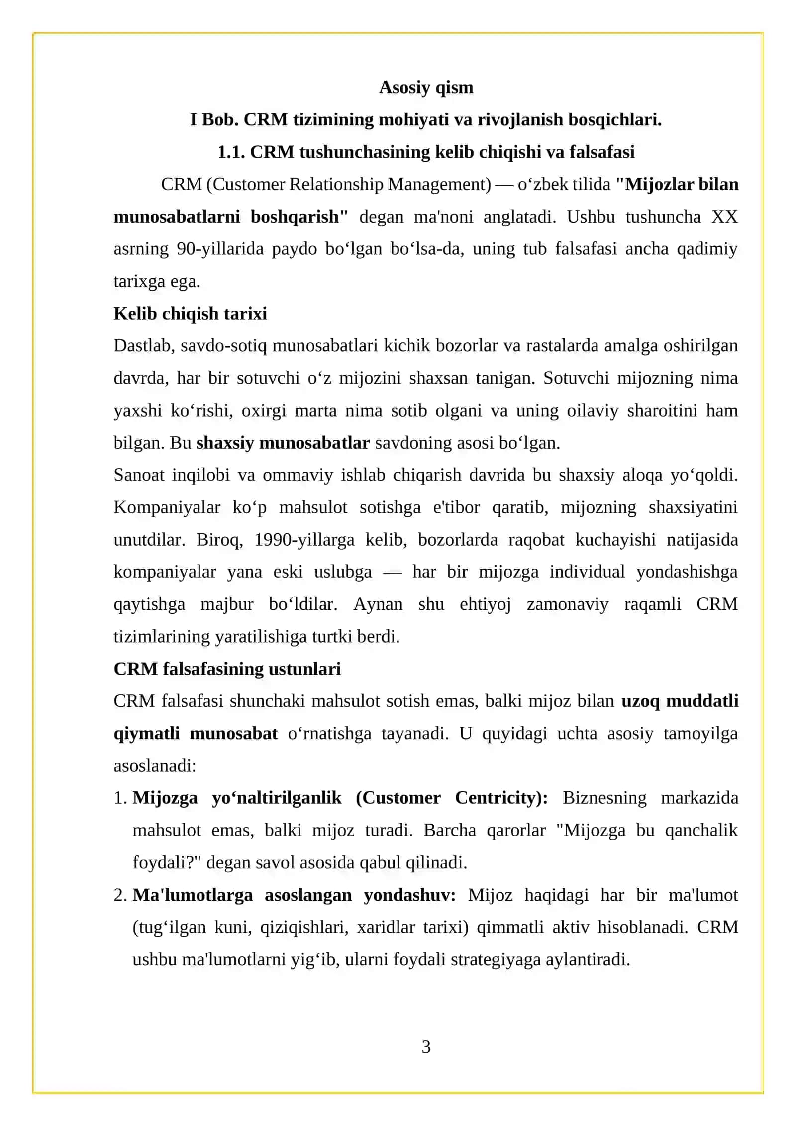 “Mat va qimmatbaxo qollab quvvatlash (CRM) teoremasi” 3