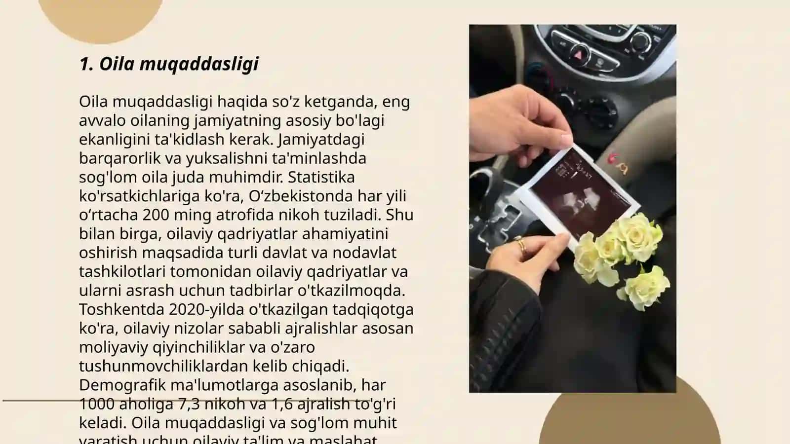 Oilaviy nizolar va ularning asrashini ta'minlaydigan tadbirlar 3