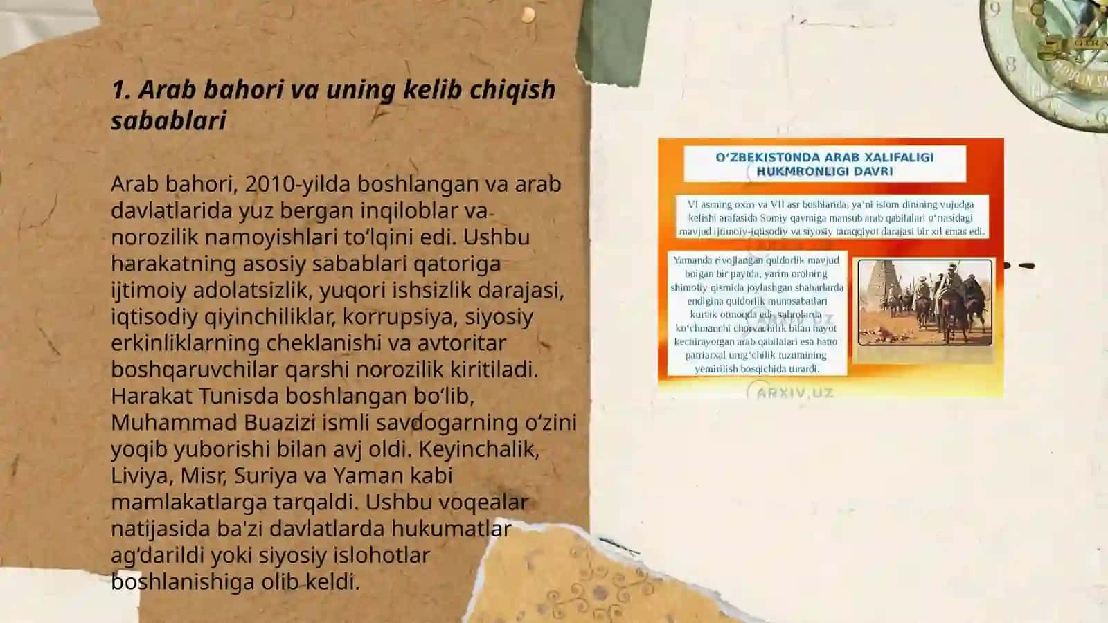 Arab bahori va arab davlatlarida yangi siyosiy inqirozlar 3