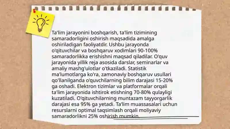 Oʻqituvchi murabbiyning koʻp qirrali funksiyalari 3