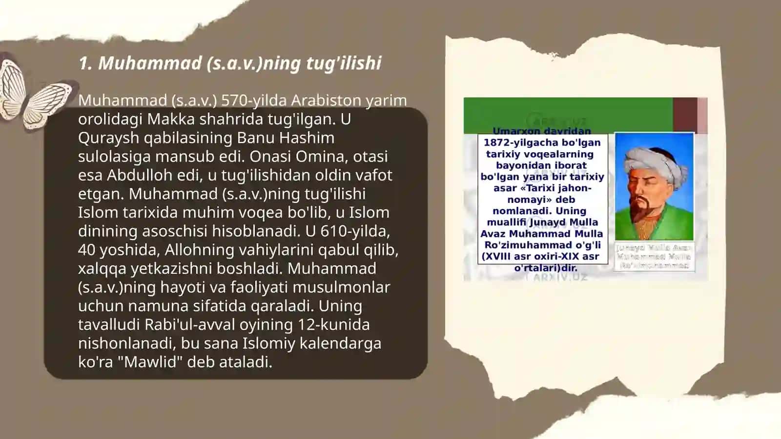 Muhammad (s.a.v.)hayoti va faoliyati 3