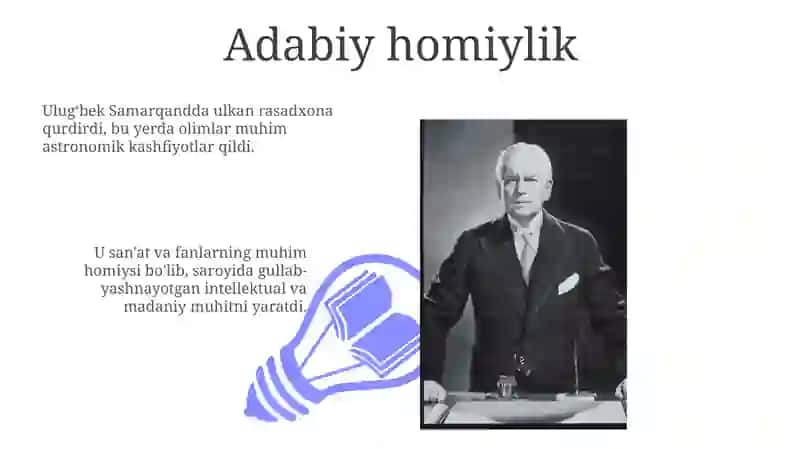 Mirzo Ulug'bek davlat arbobi 3