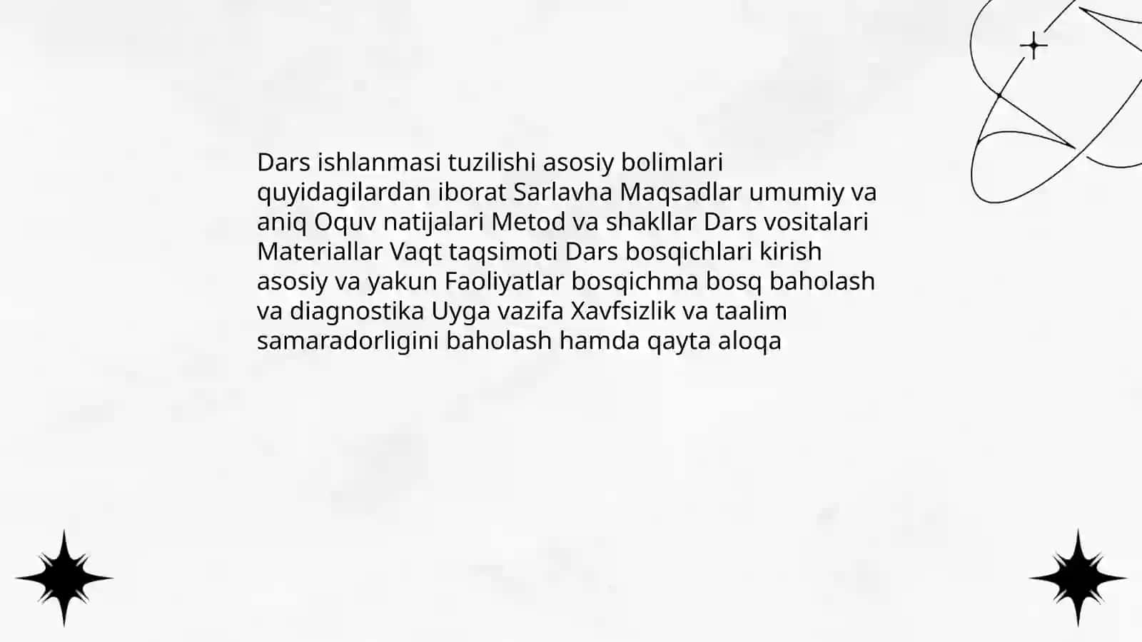 Dars ishlanmasi va taqdimot slaydlar tayyorlash 3