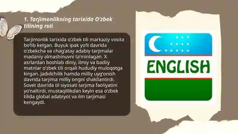 Tarjimonlikda Oʻzbek tilining oʻrni va madaniyati 3