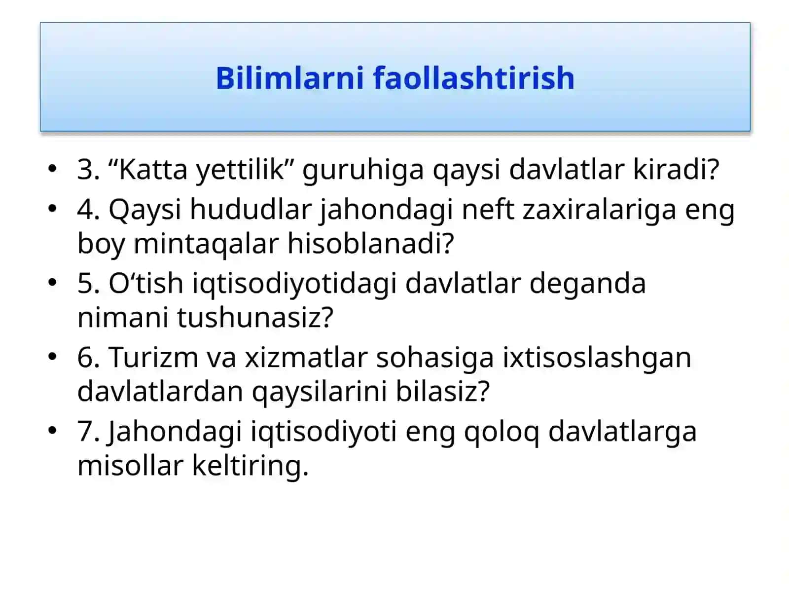 34-§.Osiyomamlakatlariningiqtisodiyrivojlanganligi 3