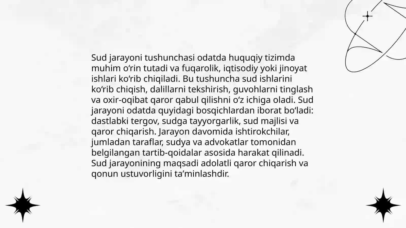 Sud jarayonida mutaxassis xulosalarining mazmuni va shall 3