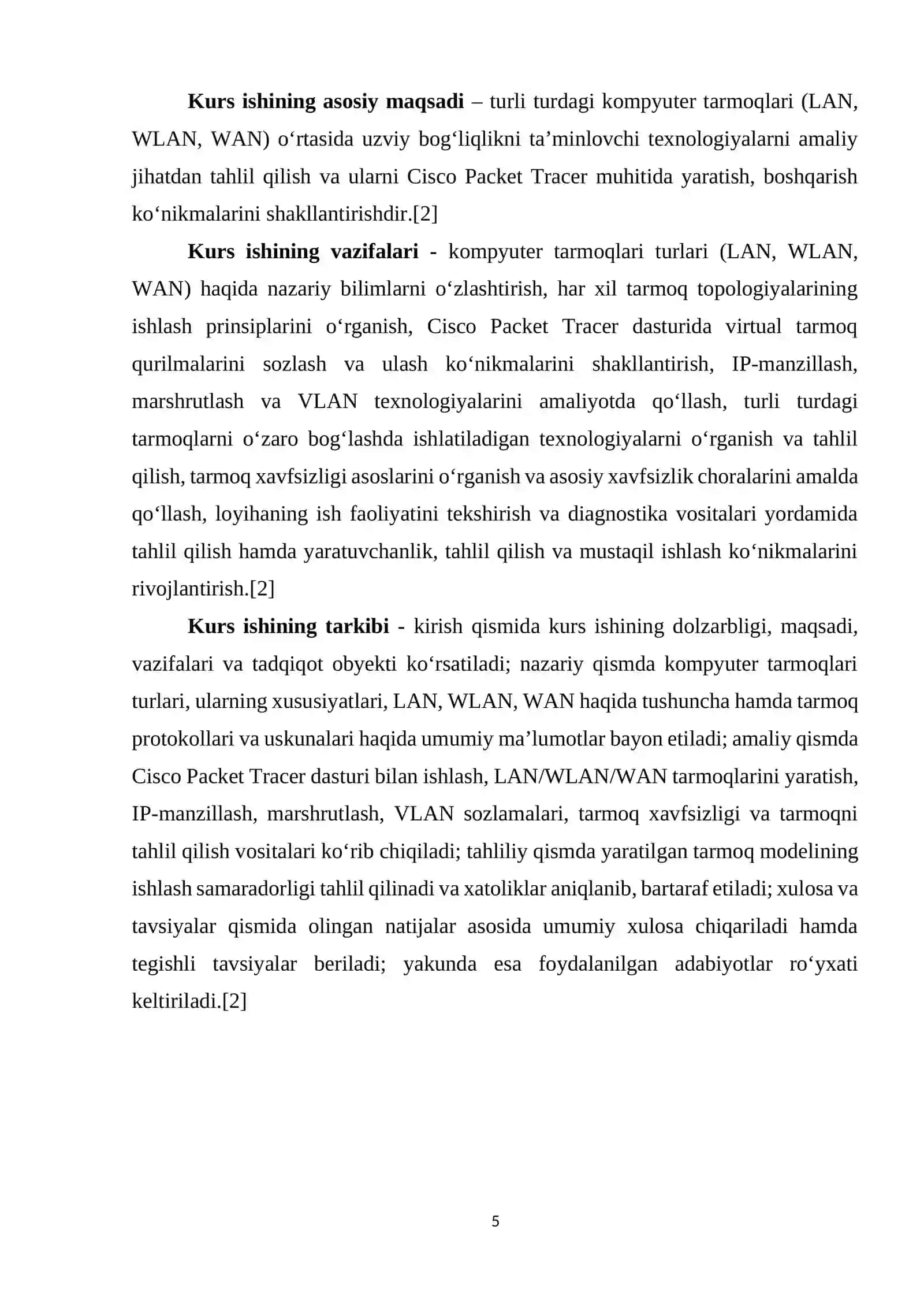 KOMPYUTER TARMOQLARINING TUZILISHI VA TASNIFI 3