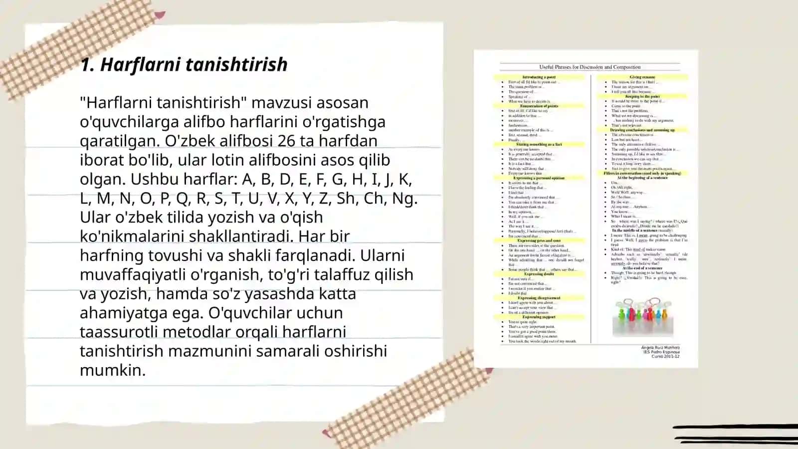 Harflarni tanishtirish 3