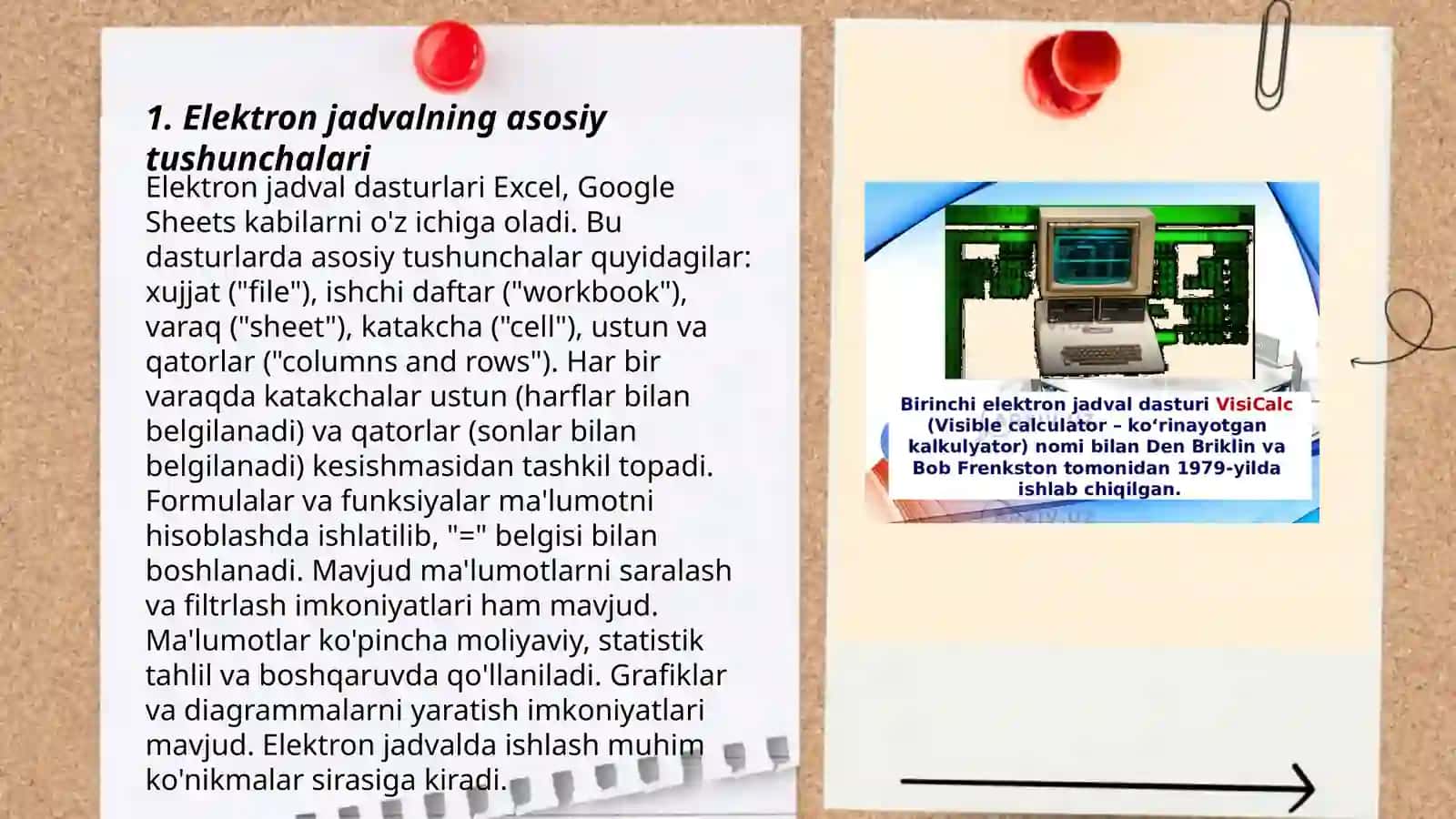 Elektron maʼlumotlar bilan ishlash texnologiylari 3