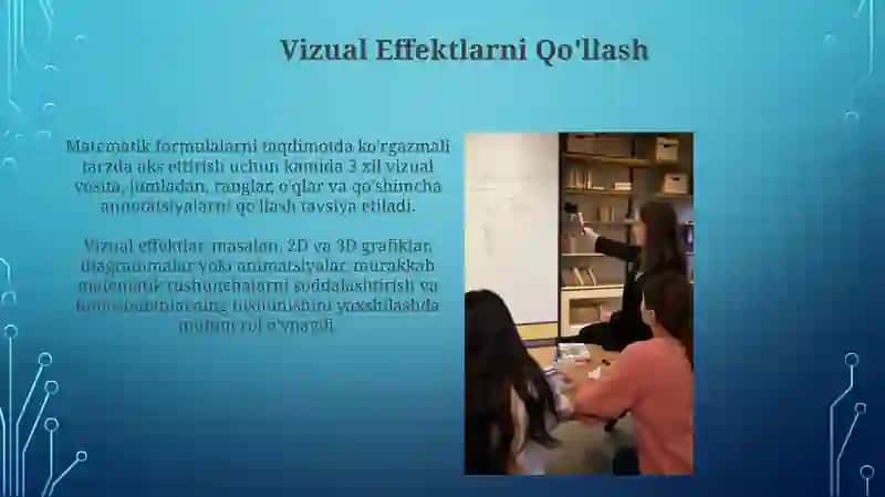 MATEMATIKA darsligidan taqdimot tayyorlash 3