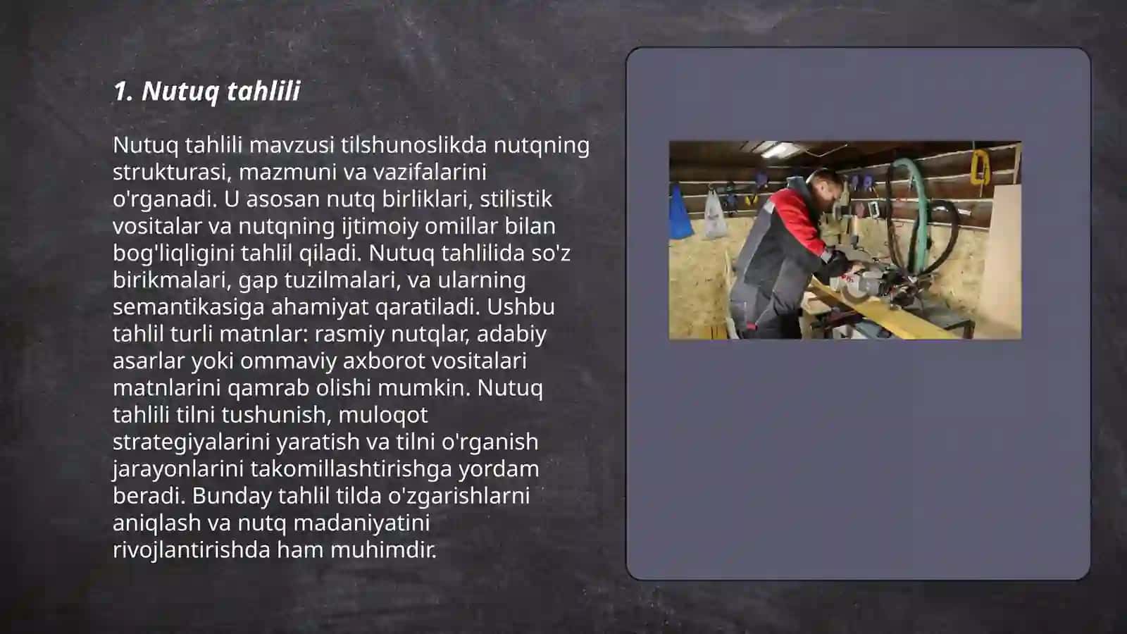 Nutuqni tushunuvchi dasturning lingvistik asoslari 3