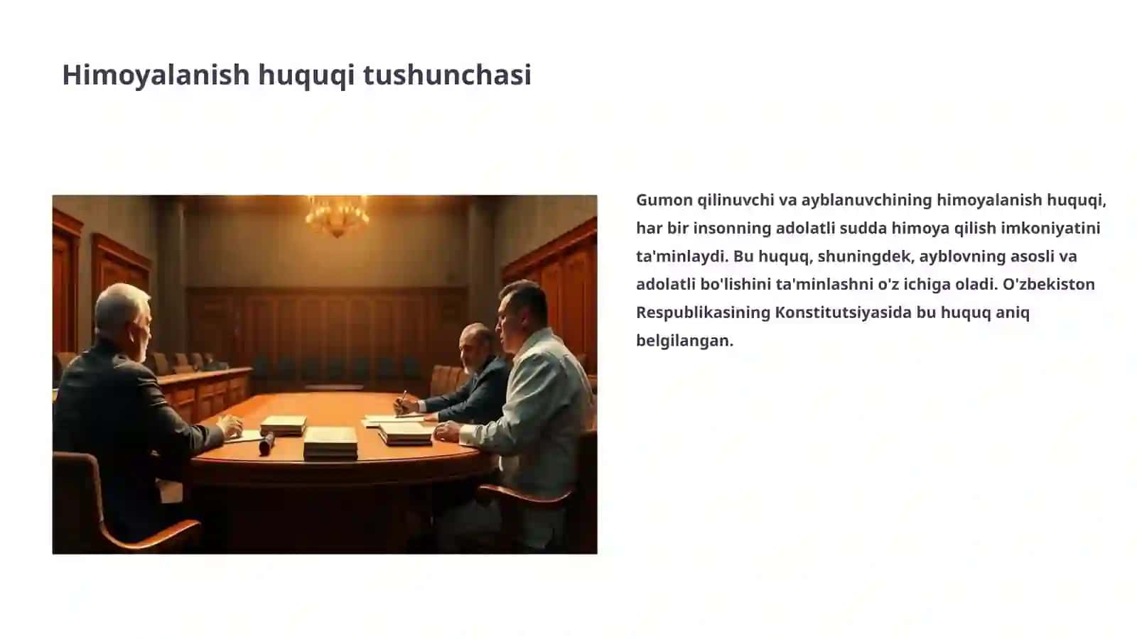 Gumon qilinuvchi va ayblanuvchining himoyalanish huquqi 3