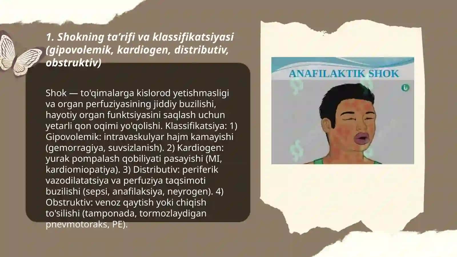 Shok holatidagi bemorlarni namoyish qilish va tahlil etish 3