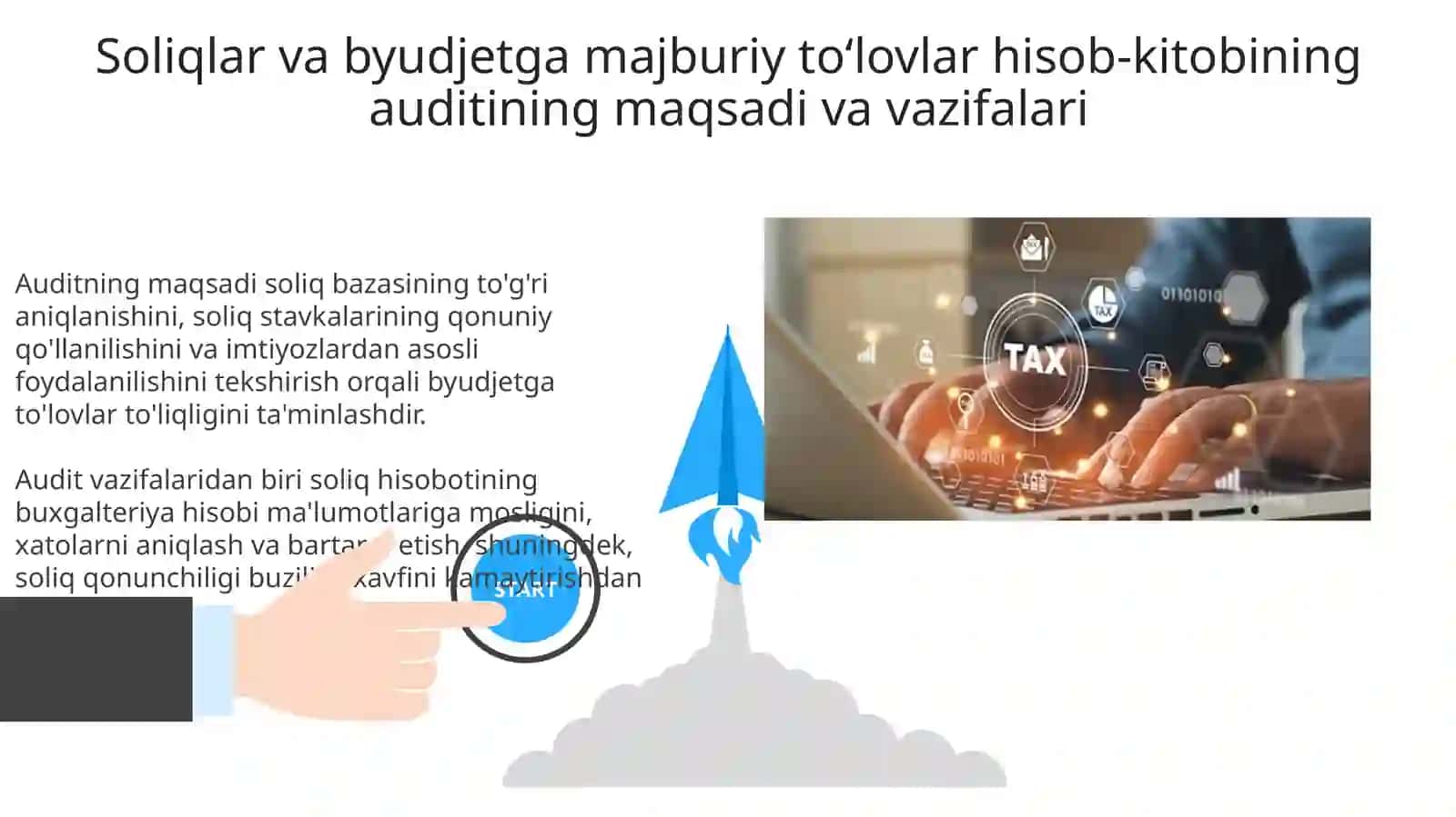 Soliqlar va Majburiy To'lovlarni Hisoblash Auditi 3