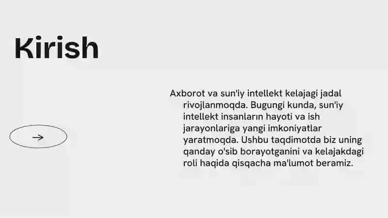 Axborot va sun’iy intellekt kelajagi 3