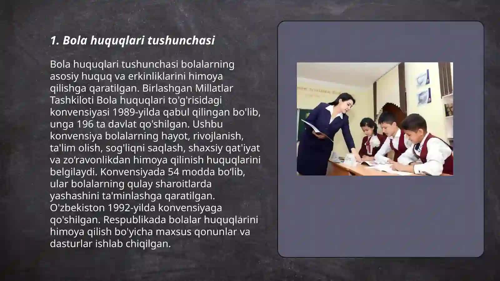 Bola huquqlari tushunchasi 3