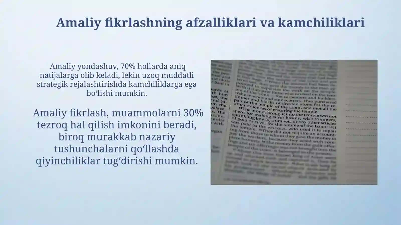 Amaliy va nazariy tafakkurni qiyoslash 3