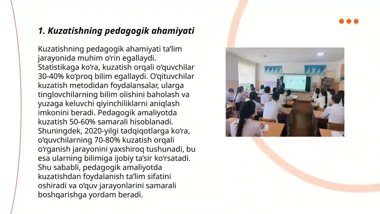 Kuzatish, suhbat, inson faoliyatini tahlil qilish pedagogik metodlar sifatida 3