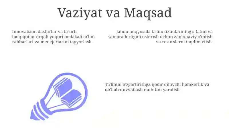 Taʼlim menejmenti mussasasi 3