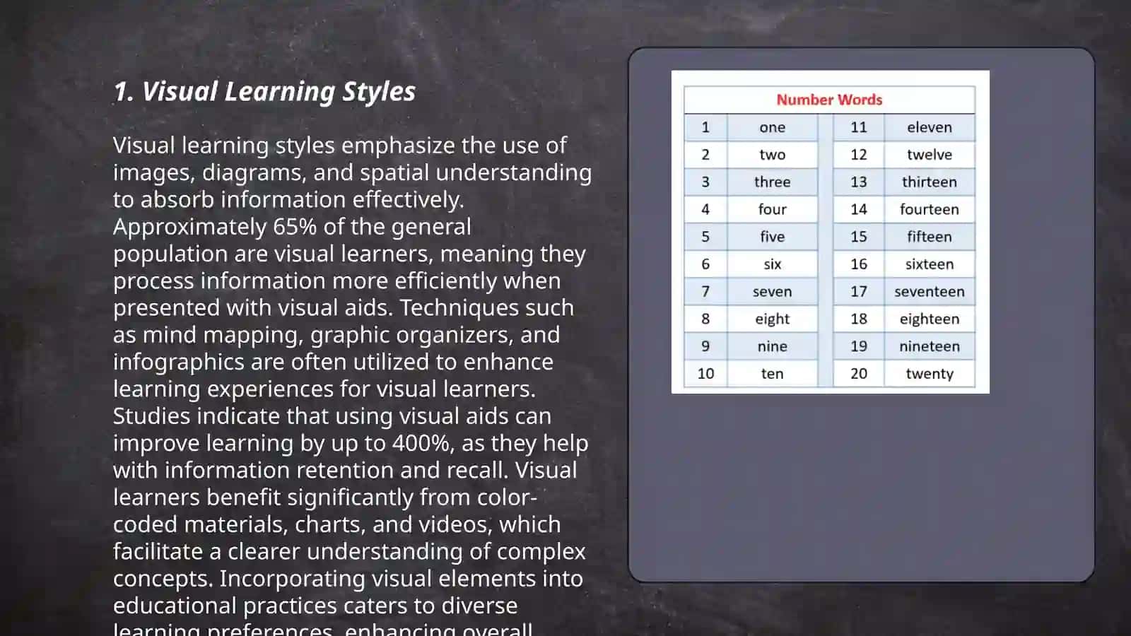 Learning styles and characteristics of good language learners 3
