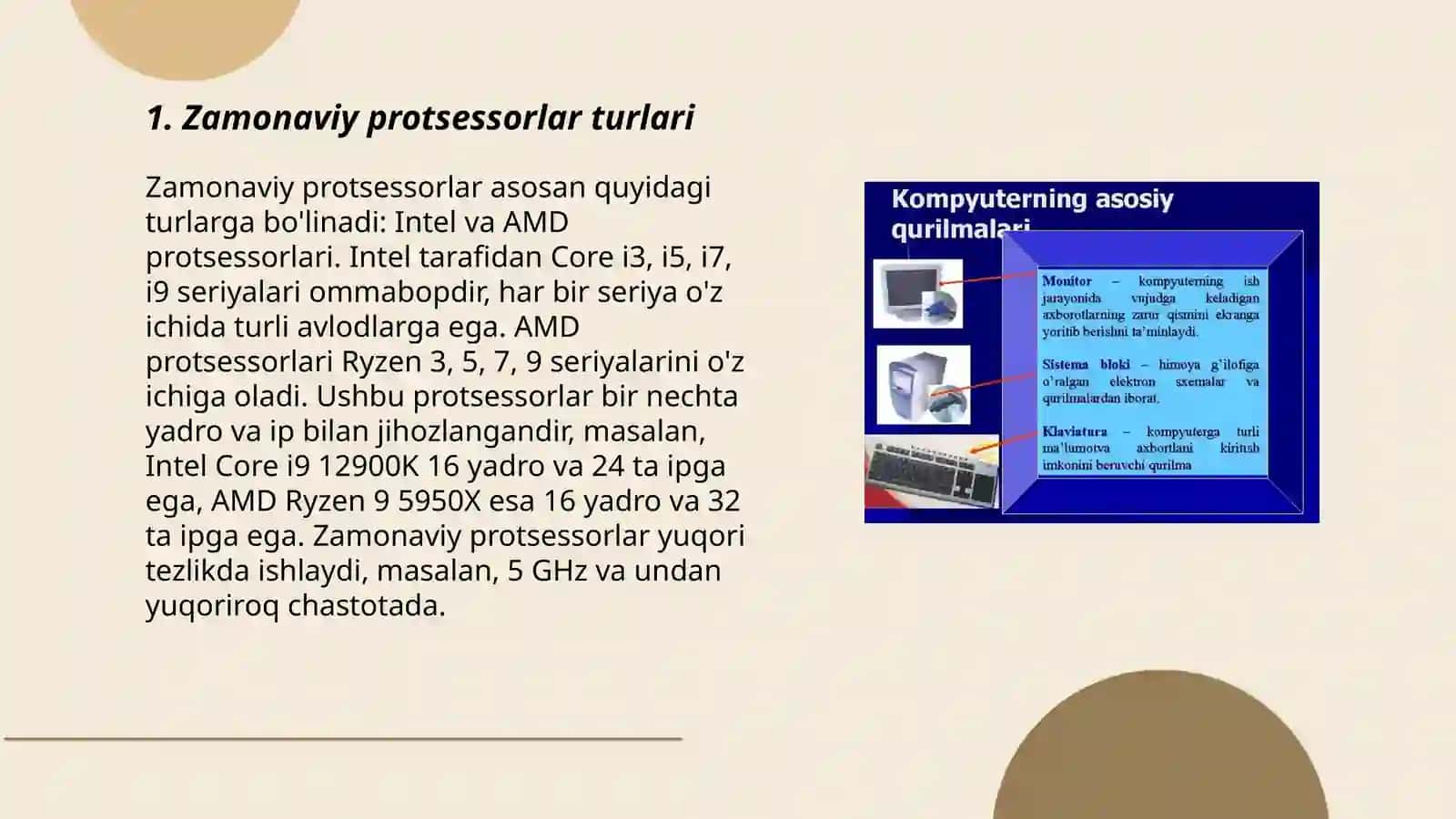 Zamonaviy kompyuter texnikasi 3
