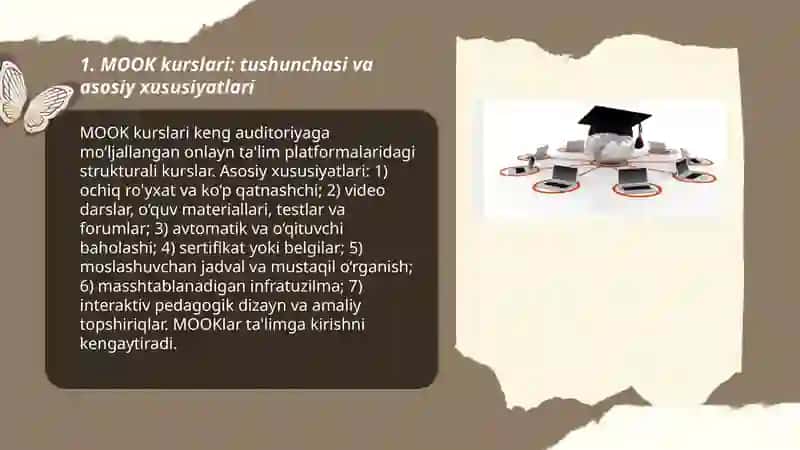 MOOK kurslari: tushunchasi va asosiy xususiyatlari 3