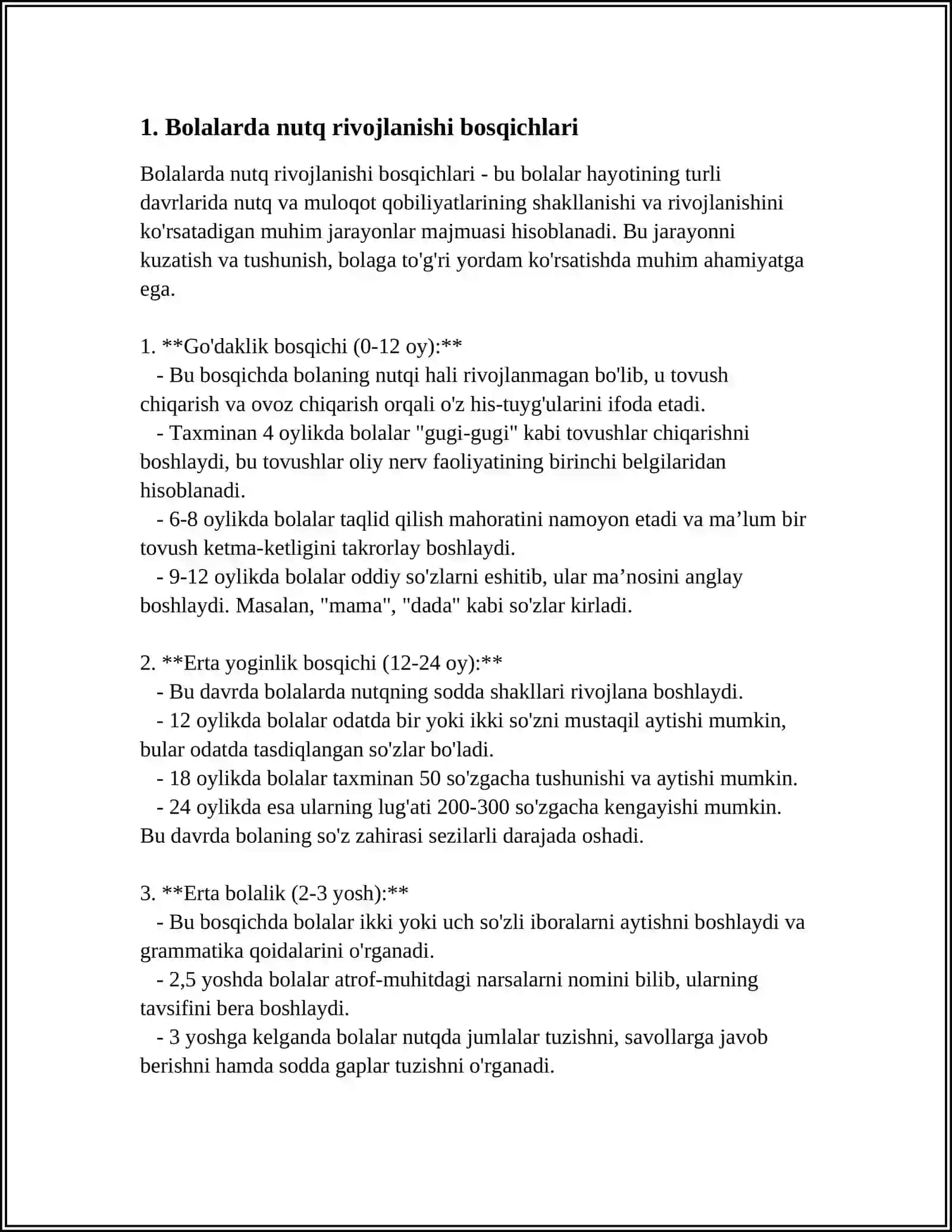 BOLALARDA NUTQNING RIVOJLANISHI 3