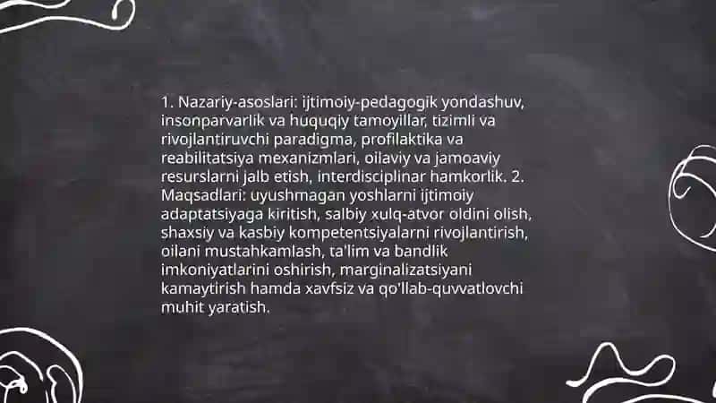 Uyushmagan yoshlar bilan olib boriladigon ijtimoiy-pedagogik ish 3