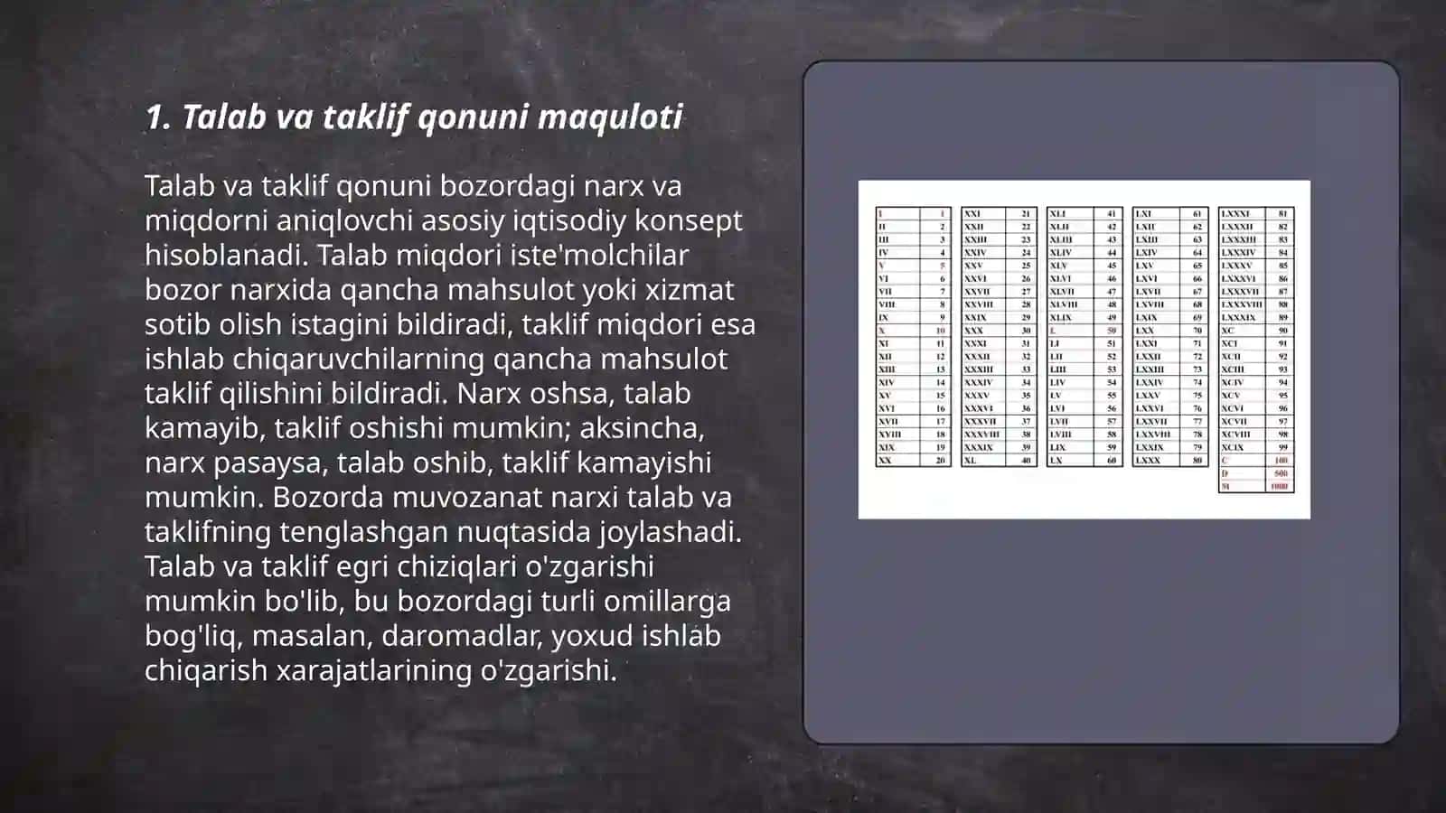 Talab va taklif qonuniga koʻra narx belgilash usullari 3