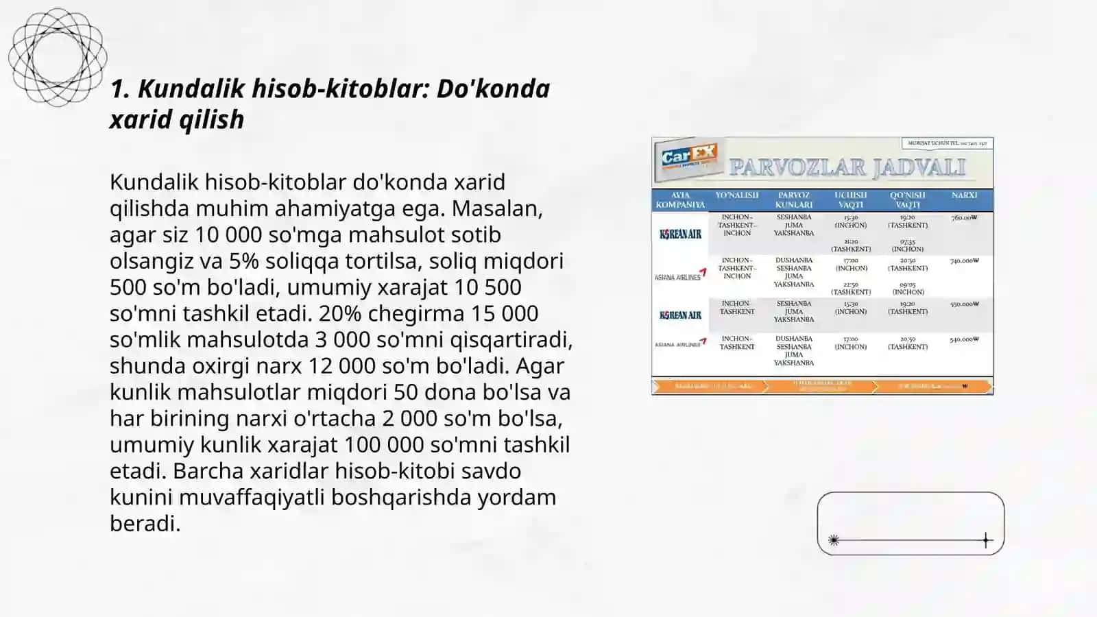 Maktabga tayyorlov guruh matematika mashg‘ulotlarini kundalik turmush bilan bog‘lash orqali amalga oshirish yo‘llari 3