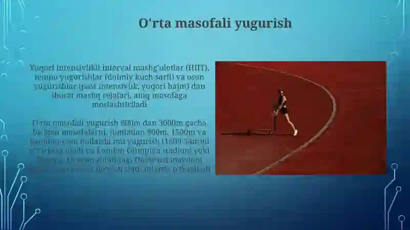Yengil atletletikada yugurish turlari 3
