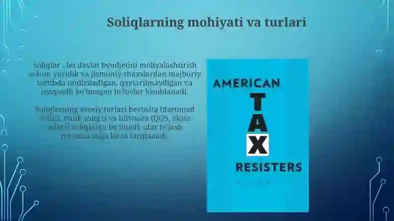 Soliqlar va Davlat Byudjeti 3