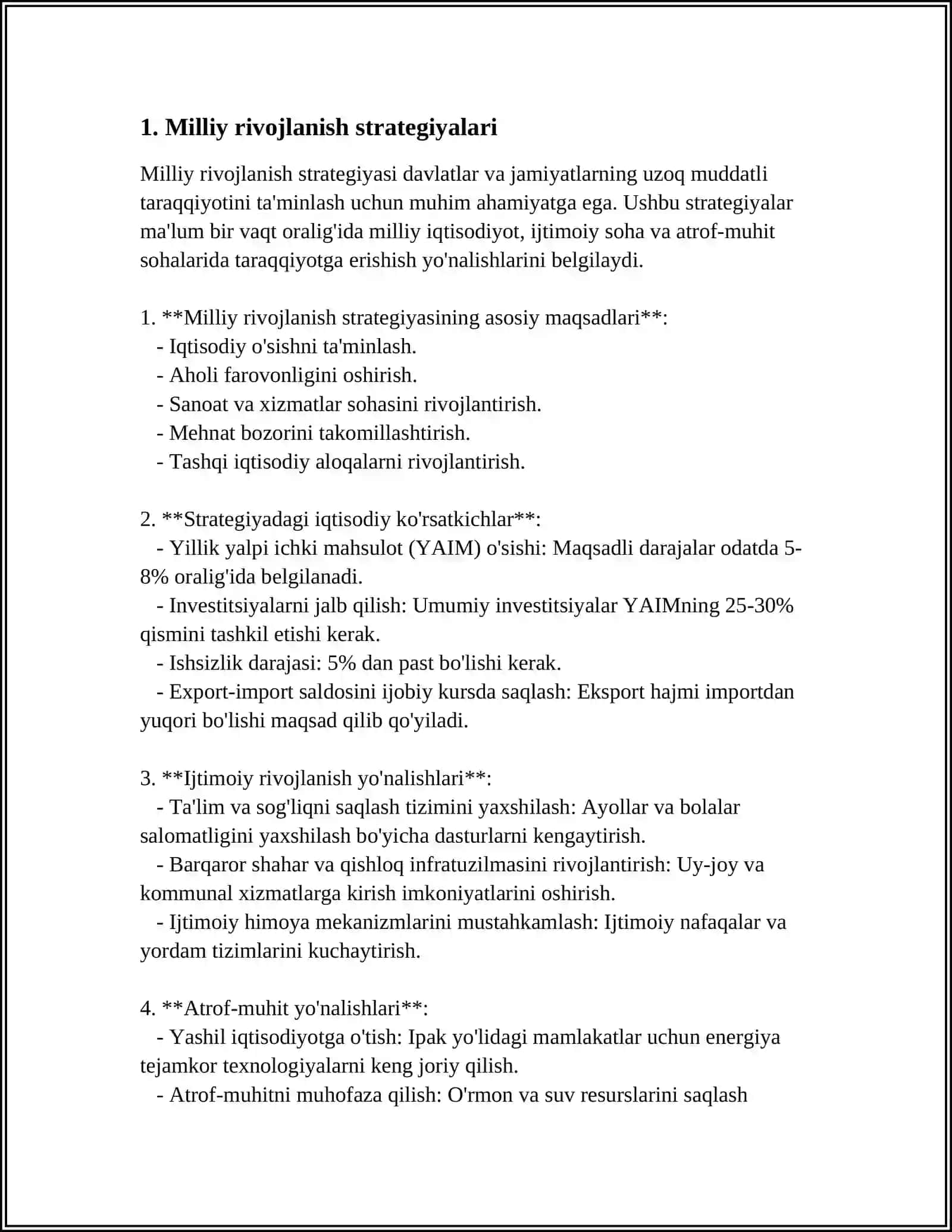 OQLASH VA TANLASHDA JAMOAT MANFAATLARINING ROLI MILLIY RIVOJLANISH VEKTORI 3