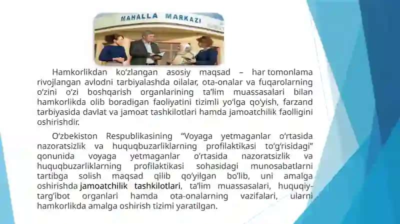 Oila, mahalla va ta’lim muassasasi ijtimoiy-pedagogik hamkorligi 3