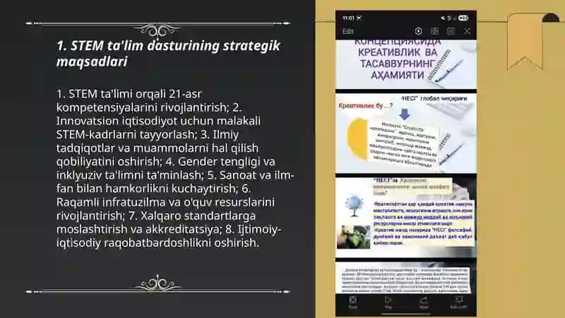STEM ta'lim dasturi va HECI 3